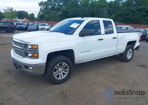 2014 Chevrolet Silverado K1500 Lt z USA, uszkodzony, nr VIN 1GCVKREC0EZ416026
